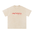 Orchestra Off White Snow Washed Oversized Cotton T-Shirt