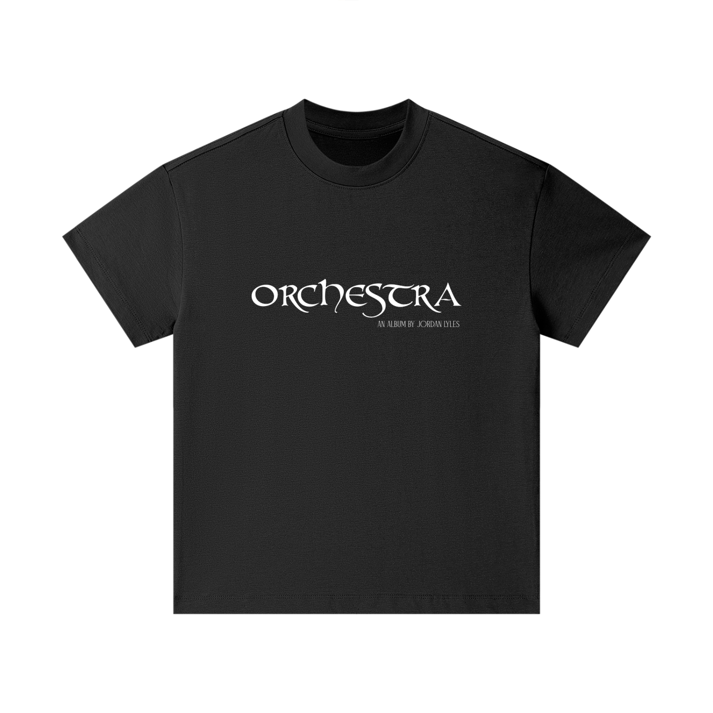 Orchestra Black Pure Cotton Essential Kids T-Shirt